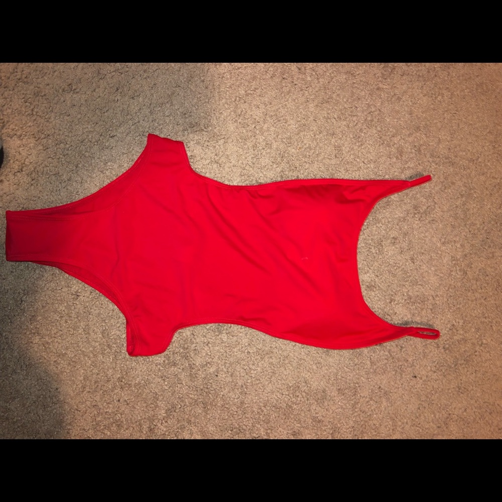 Red Pamela Swim Suit from Sunny Co. Clothing!